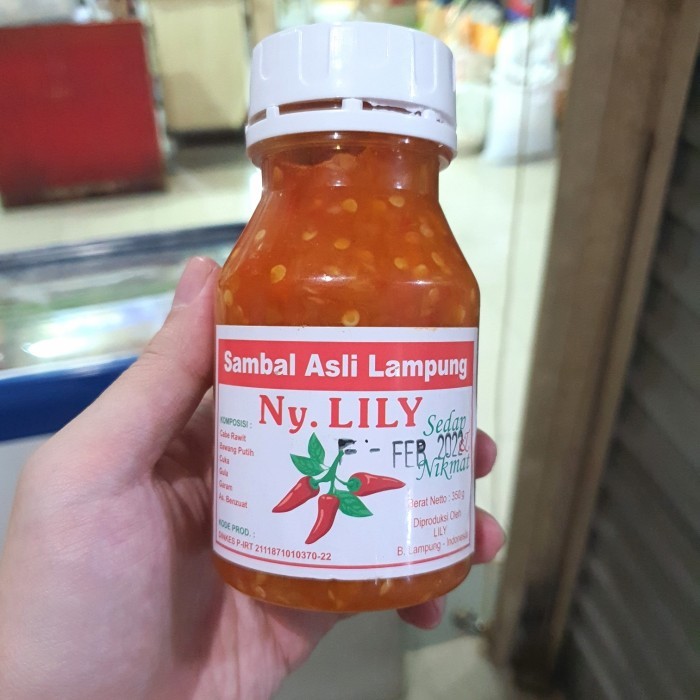 

New[Promo] Sambal Asli Lampung Ny. Lily