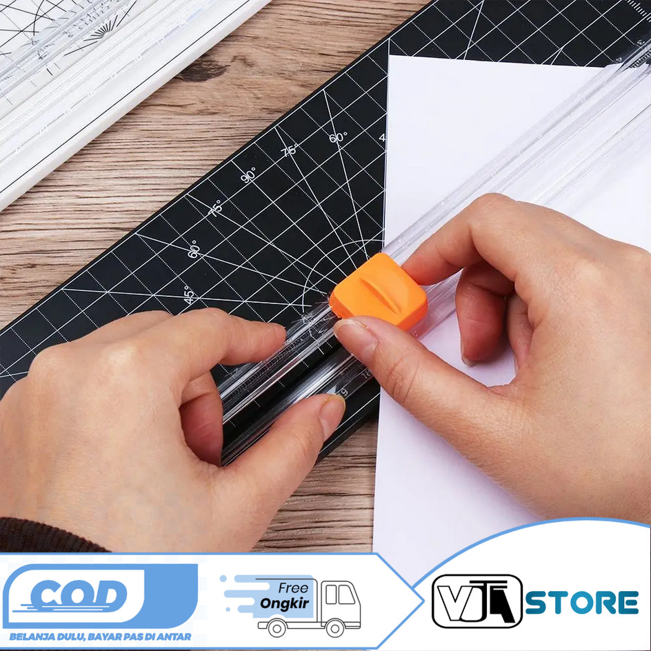 

YOAI Paper Trimmer Cutter Portable Alat Pemotong Kertas A4