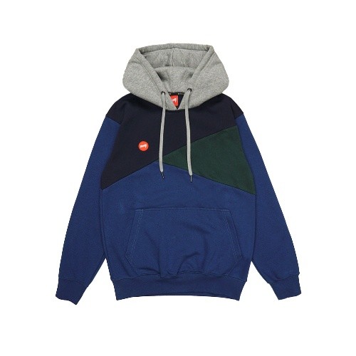 Bloods Sweater Hoodie Vultuso 02 Navy Grey