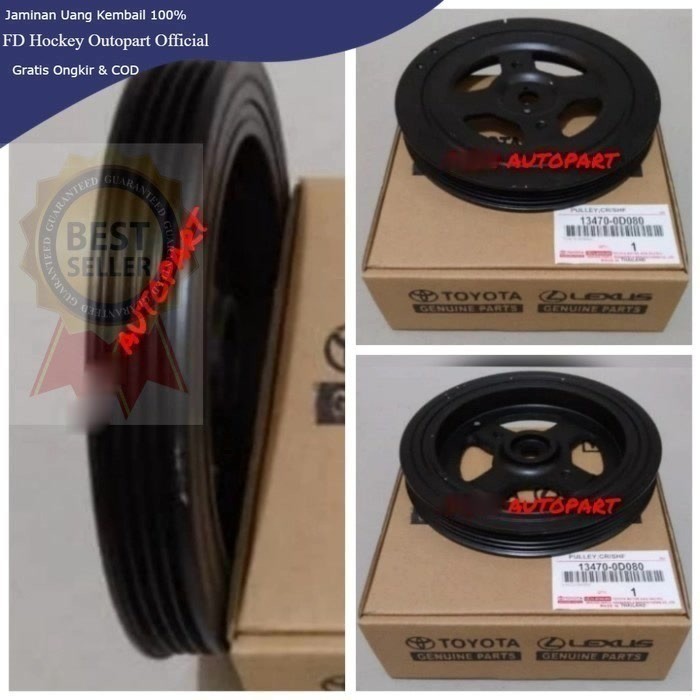 pully kruk as new vios pulley crankshaft new vios