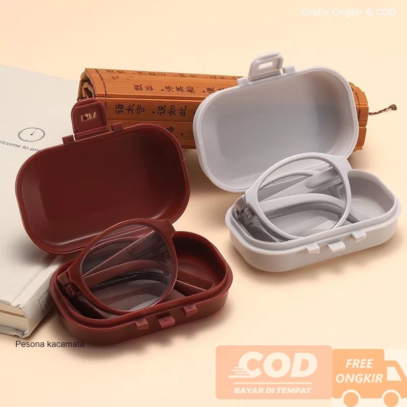 PESONA KACAMATA | Kacamata plus wanita pria original antiradiasi - khusus rabun dekat  Kacamata baca