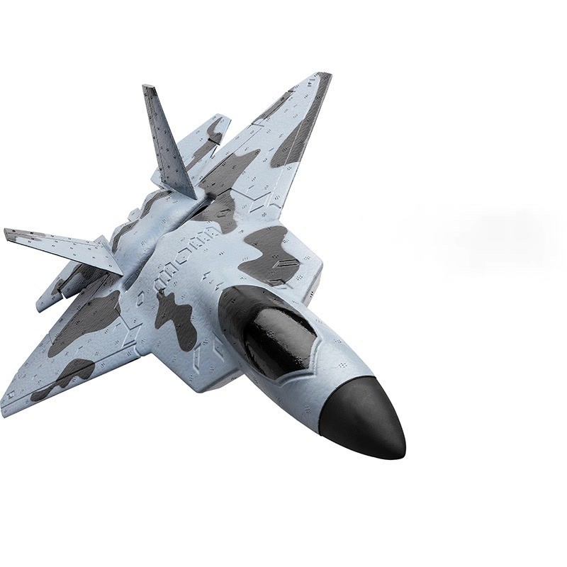 A180 RC Airplane 2.4GHz 3 Channel 6-Axis Gyro F22 Raptor RC Plane Glider Throwing Wingspan Foam Plan