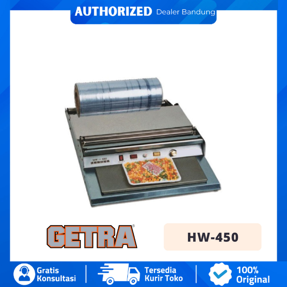GETRA HW 450 HW-450 MESIN PLASTIK WRAPPING HAND WRAPPER MACHINE