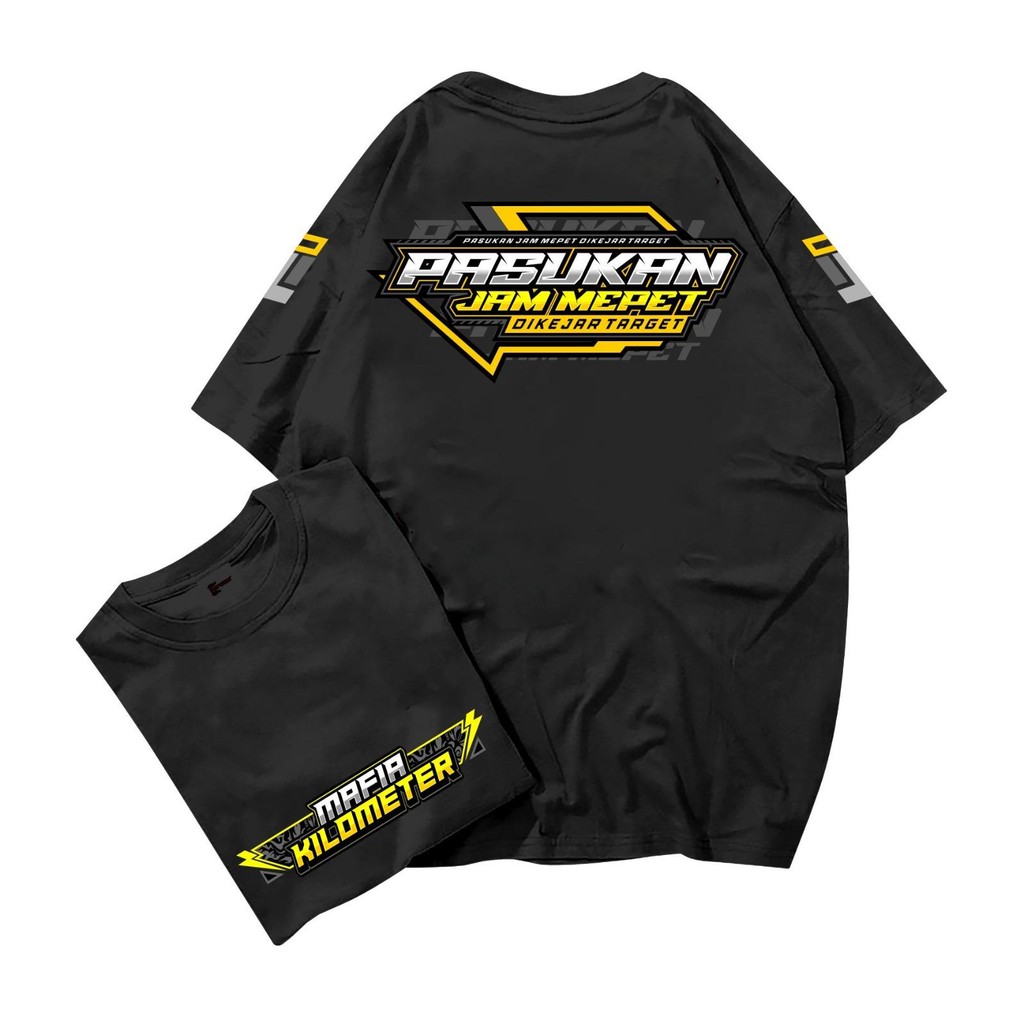 Kaos Jam Mepet Mafia Kilometer Sopir Truck Bus Travel Cotton combed 24s