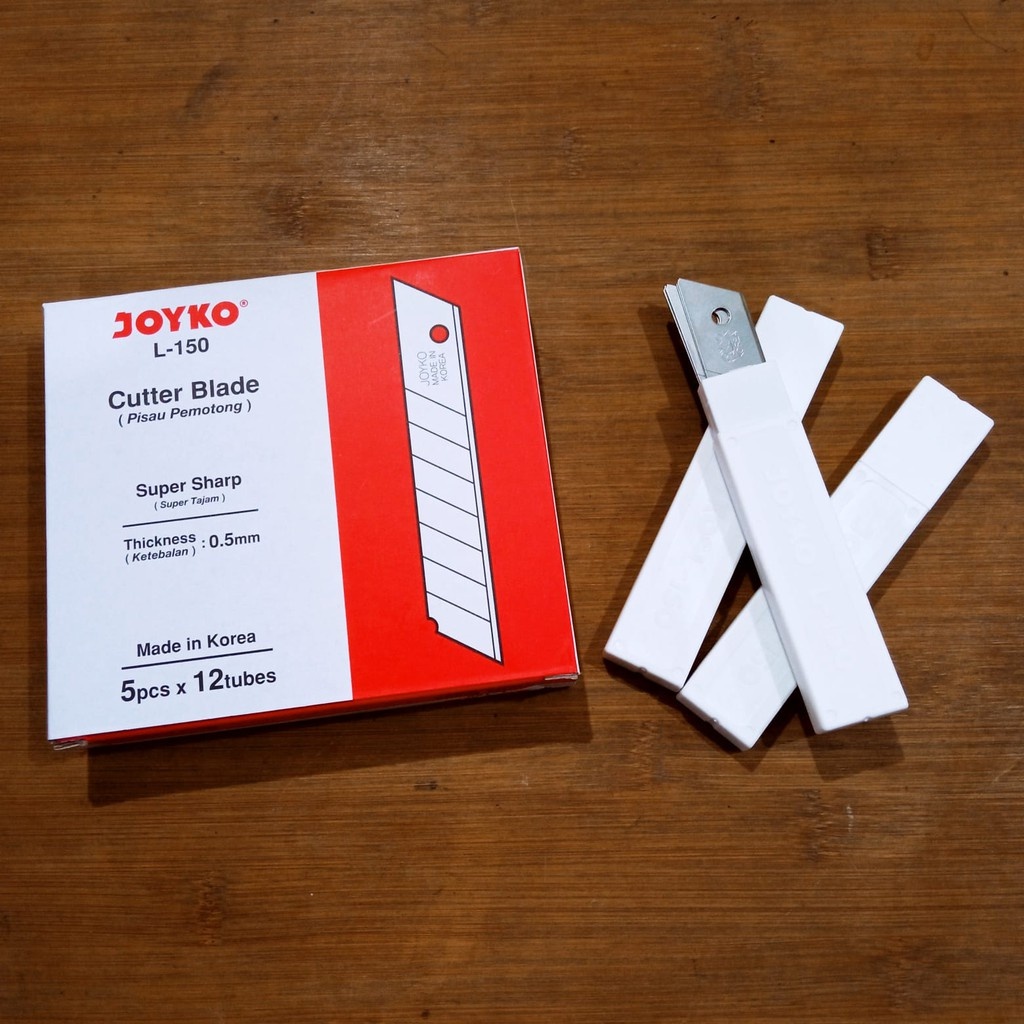 

1 pcs ISI CUTTER L-150 JOYKO / ISI CUTTER BESAR L-150 (1 PCS)