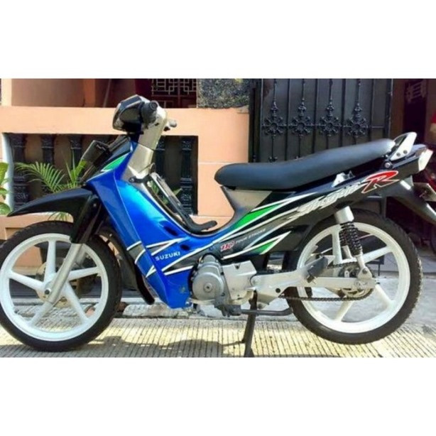 STRIPING STIKER MOTOR SHOGUN 110 2003 KEBO TERMURAH