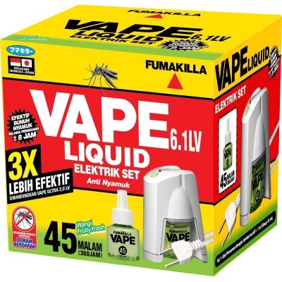 VAPE Liquid Electric Set Obat Pembasmi Nyamuk Fruity Fresh 45 ml