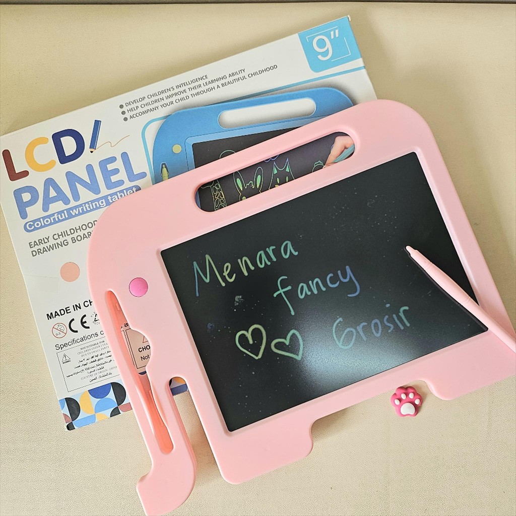 Papan Tulis Gambar LCD Anak Drawing Writing Board Pad Tab Mainan Edukasi Anak untuk belajar menggamb
