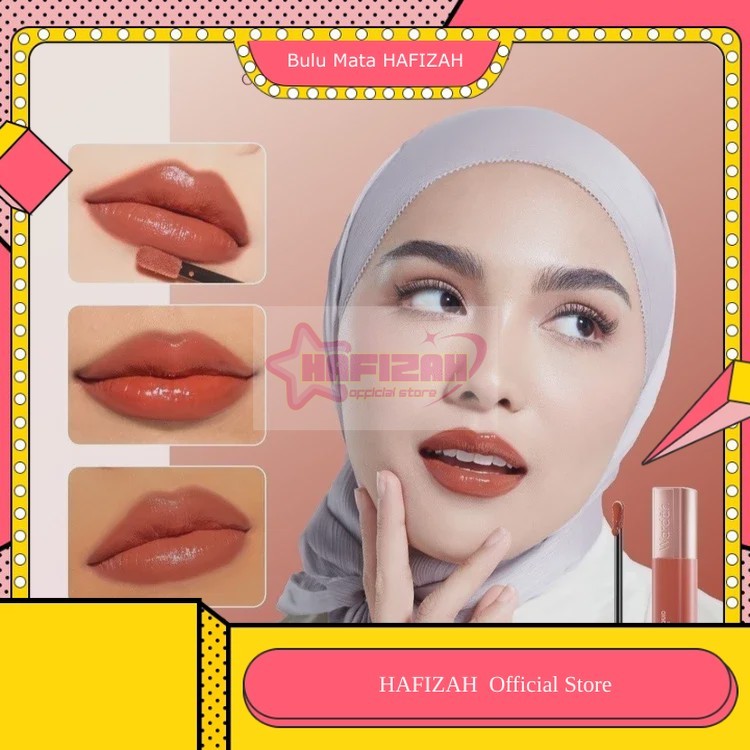 Hafizah - WARDAH Liquid Lip Glasting Indonesia Lip Glasting 3.5g Everglasting Shine Hi Pigmented Gla