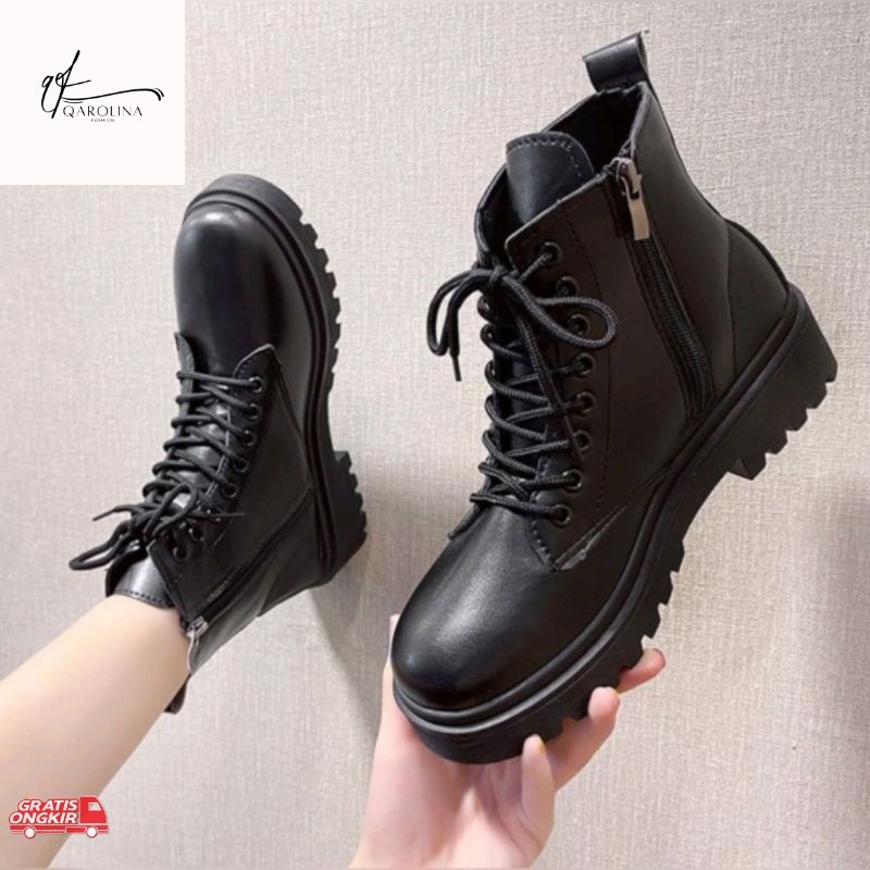 Sepatu Korea / Sepatu Korea Unisex Pria / Wanita Boots Bts Quality British