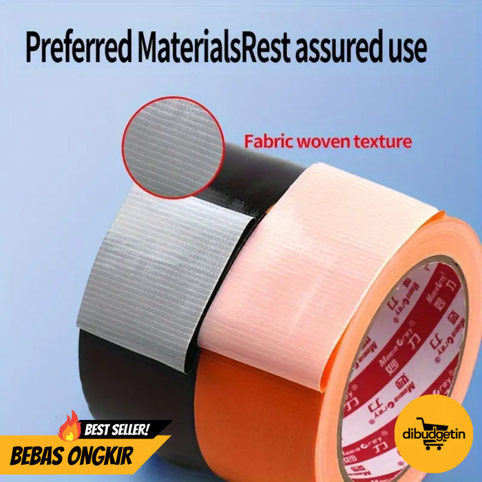 

Lakban Kain Karpet Multifungsi Adhesive Cloth Tape Writable - 23OU