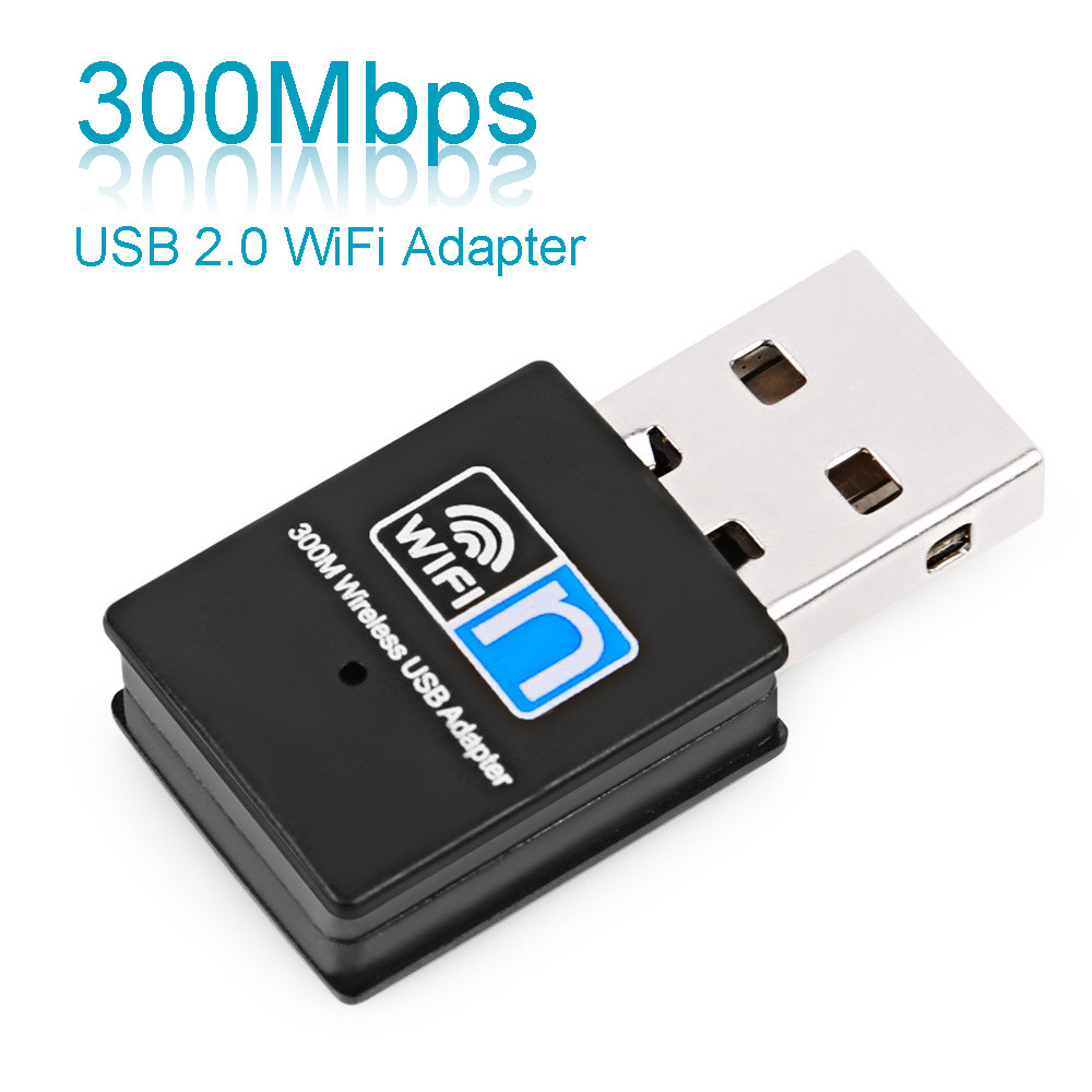 300Mbps Wireless Network Card USB WiFi Adapter 2.4G Wi Fi Adaptor WiFi LAN Card WiFi USB2.0 Dongle F