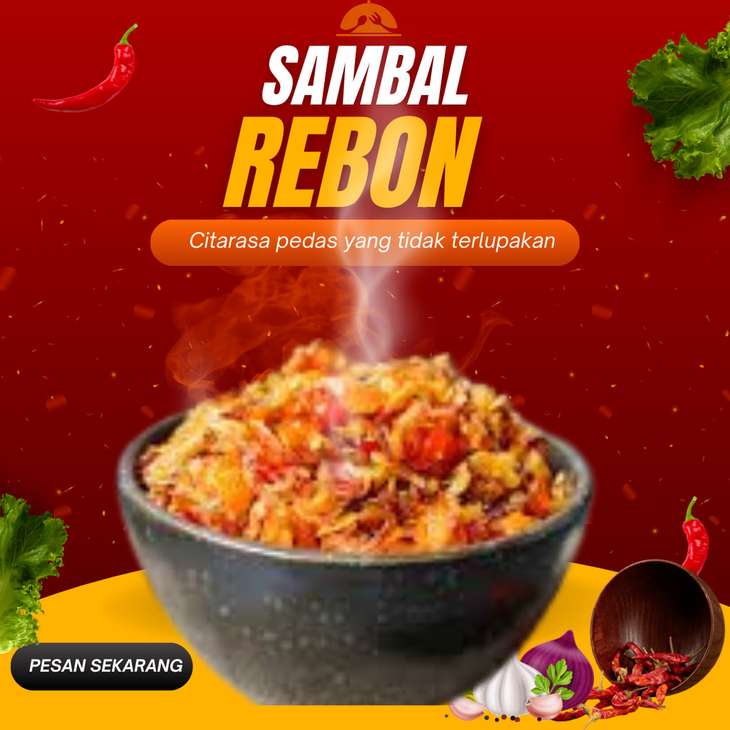 

Sambal Ebi Rebon Garing Gurih Nikmat 250 Gram