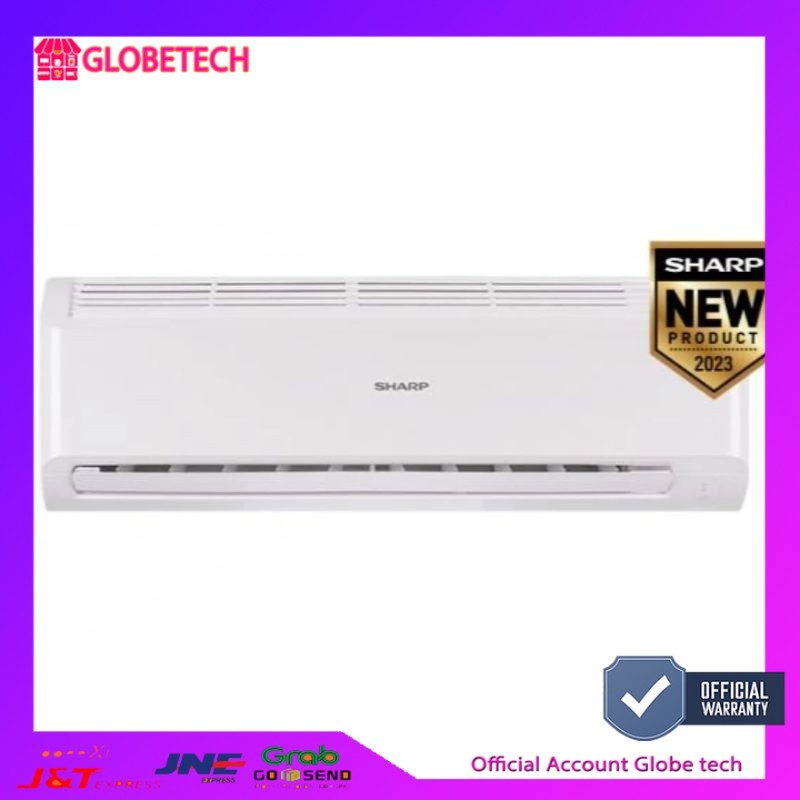 Ac Sharp 1/2 PK BEY low wat garansi resmi free vacum Bandar Lampung