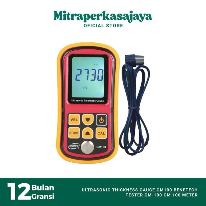 Ultrasonic Thickness Gauge GM100 BENETECH Tester GM-100 GM 100 Meter