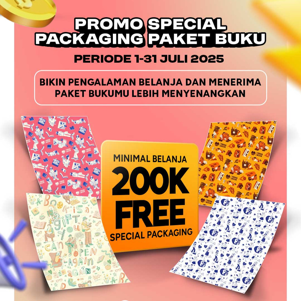 

Hadiah Promo Special Packaging - Kertas Pembungkus Paket Buku