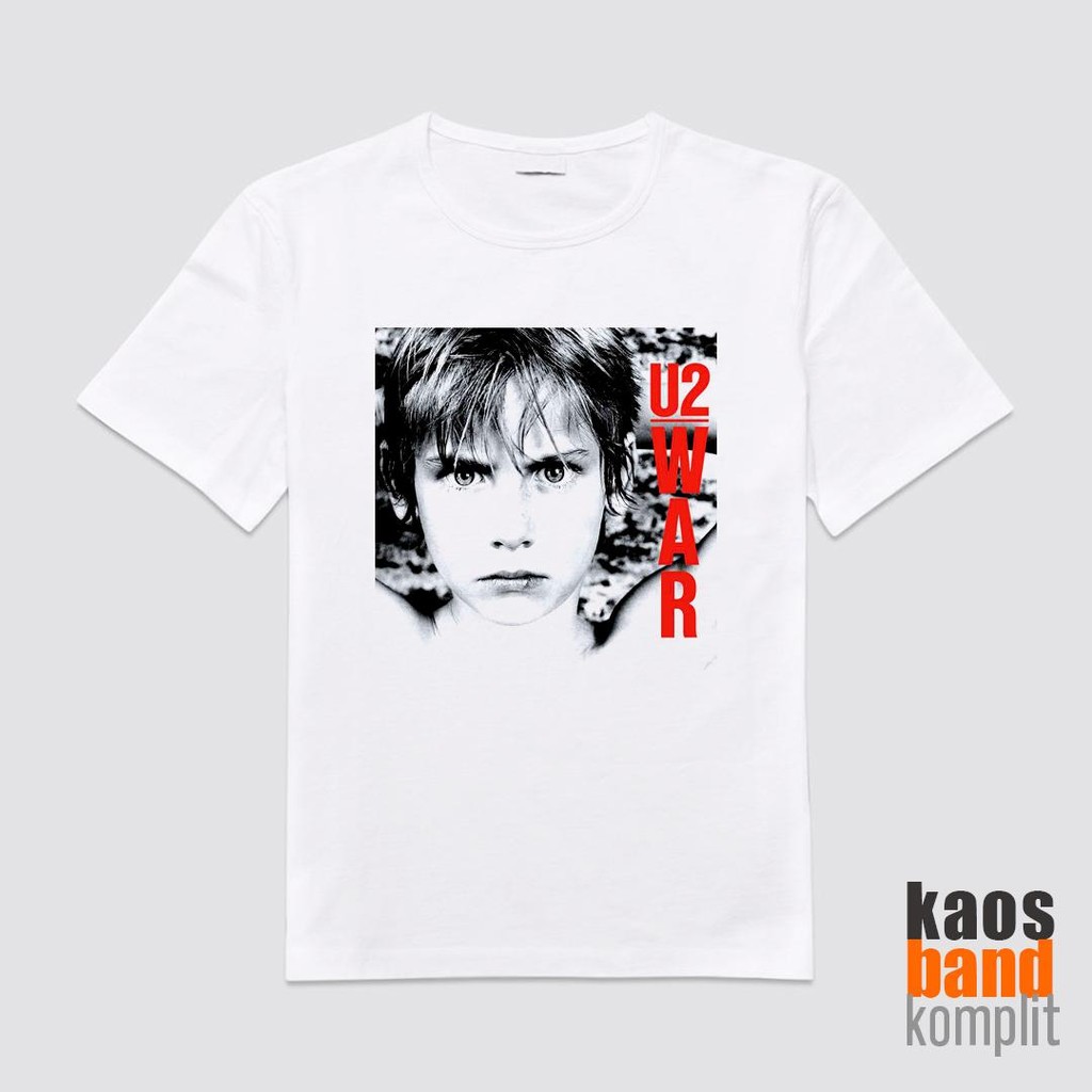 KAOS BAND U2 – WAR – WHITE