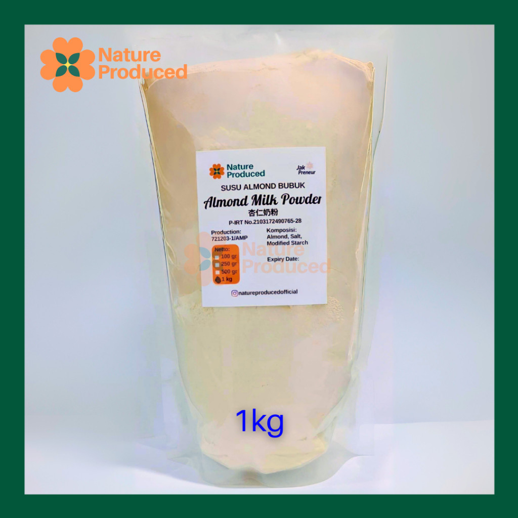 

new sale [Nature Produced] Almond Powder Drink Almond Milk Bubuk Alami - Susu Kaya Vitamin E | Bebas Laktosa