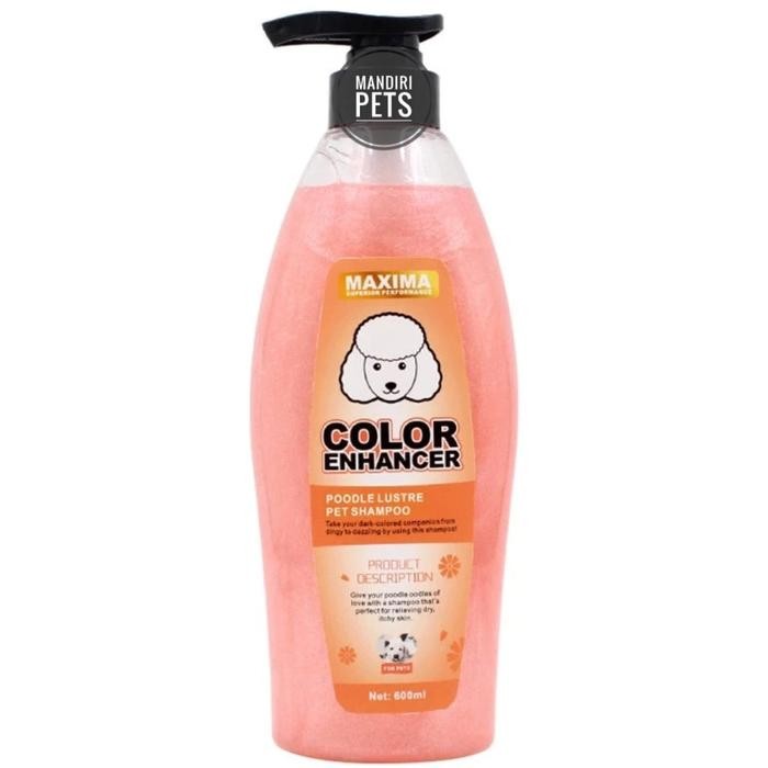 Shampoo Anjing Poodle - Maxima Red & Brown Poodle Dog Shampoo 600 ml - All Type Poodle