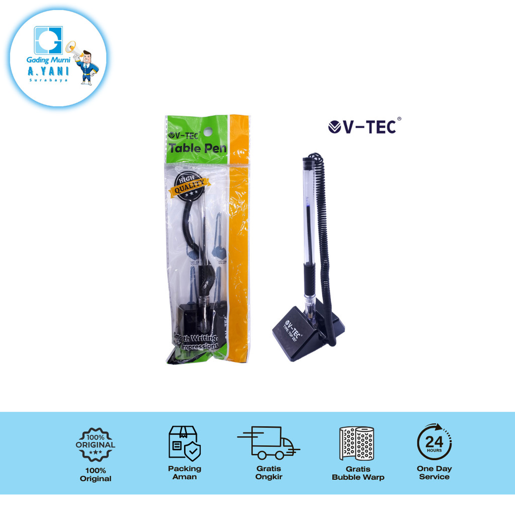 

V-TEC TABLE PEN TGP / BOLPOIN MEJA (PCS)