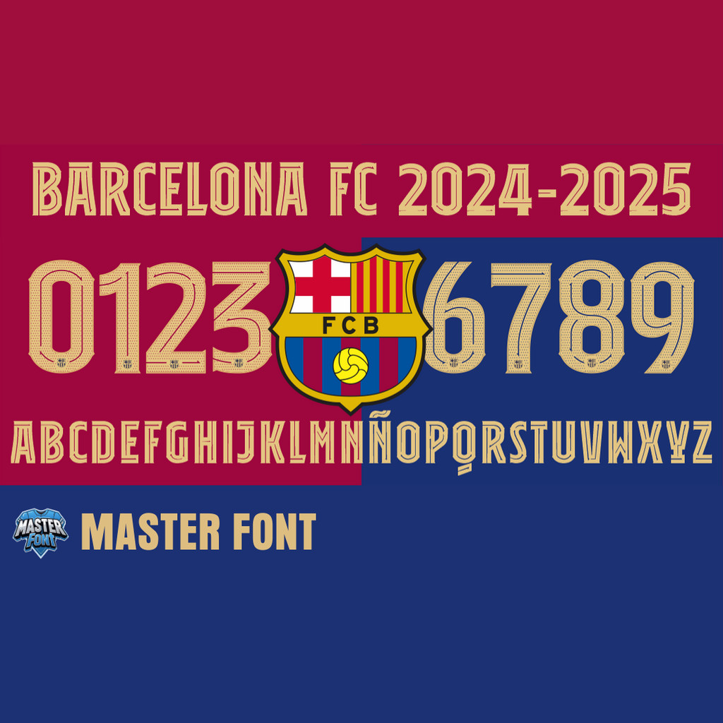 Nameset Jersey - Barcelona 2024
