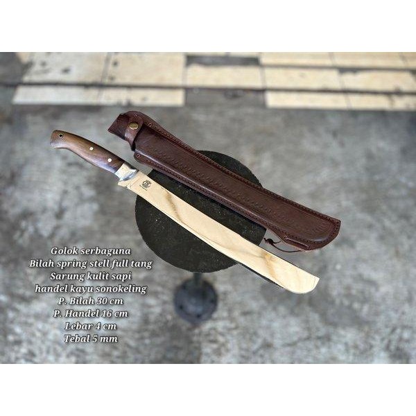 golok potong kayu golok serbaguna golok baja kualitas siap pakai 131