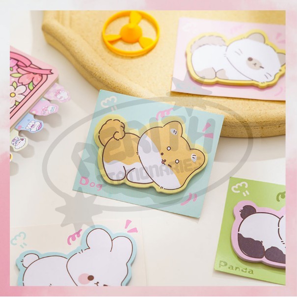 

AS Sticky Note Motif Hewan Tidur Tempelan Kertas Catatan Memo Note Karakter Animal Book Lucu S-SN023