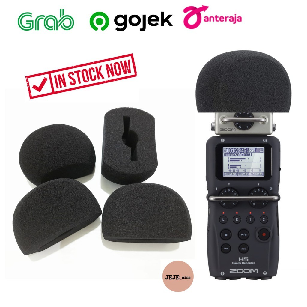 Busa mic ZOOM H4 H5 H6 H8 H4n Pro handy recorder - sponge microphone Zoom - foam mikrofon recorder f
