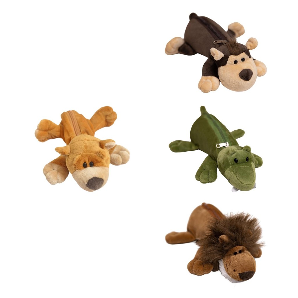 

Plush Pencil Case Sool Supplies Lightweight Cute Cartoon Creative Students Pencil Pou Pen Bag for ildren Boys Teens Home