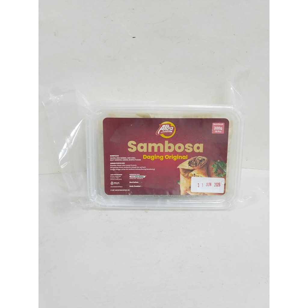 

ALBA FOOD SAMBOSA DAGING ISI 10