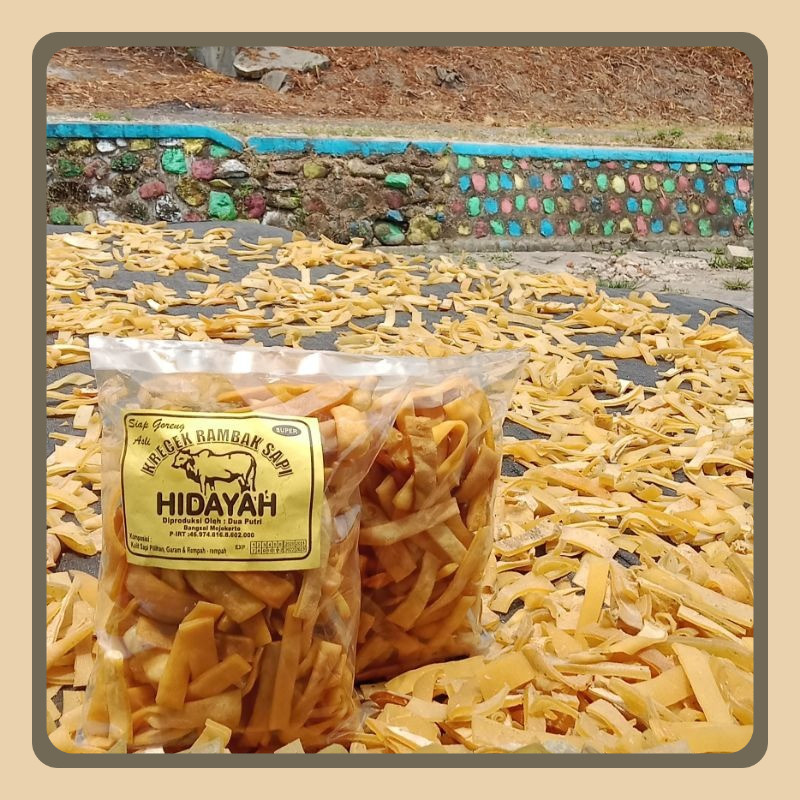 

Kerupuk Kulit Sapi 1 Kg / Krecek Rambak Kulit Sapi / Jangek Mentah / Kerupuk Dorokdok Mentah / STIK LEBAR