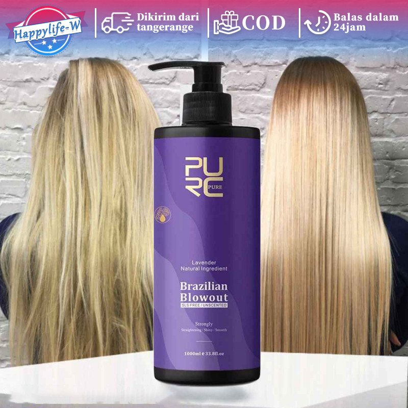 PURC Obat Keratin Pelurus Rambut 1000ml Keratin Pelurus Rambut Permanen