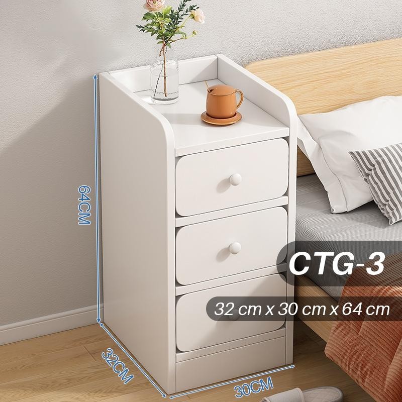 Meja Kamar Aesthetic Meja Nakas Meja Kecil Kamar Meja Minimalis Bahan Kayu Mdf