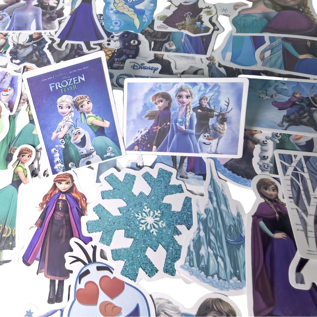 

30pcs Hot New Disney ildren Cartoon Stickers Frozen Princess StIckers Cute Kawai Toy Present For Kids