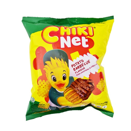 

Unicorn - CHIKI Net Potato BBQ Rasa Barbeque 10 Pcs (18Gr)