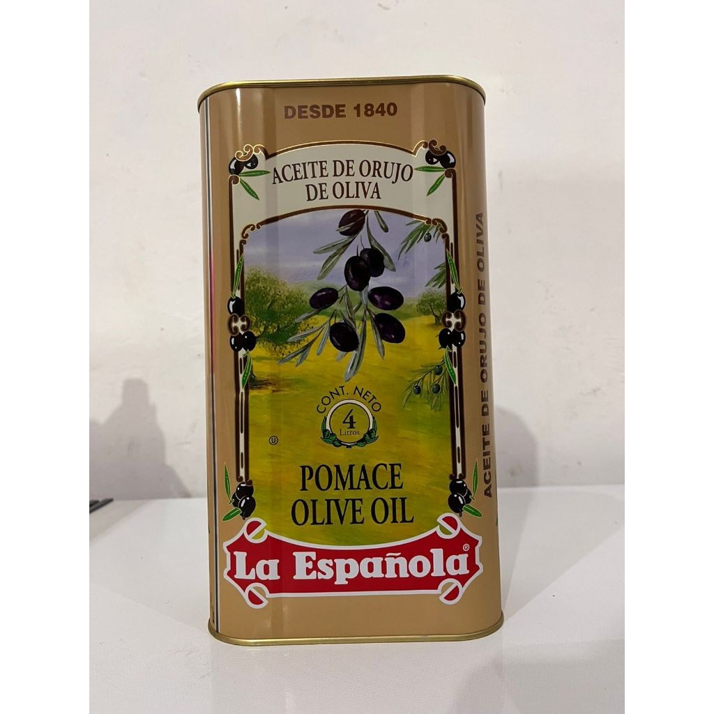 

Pomace Oil La Espanola / Minyak Zaitun Pomace La Espanola / Pomace Olive Oil La Espanola - 4 Ltr