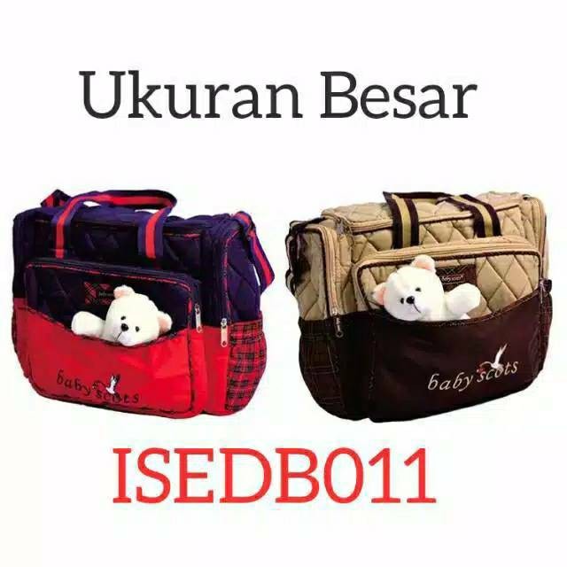 BABY SCOTS Tas Besar / Tas Medium / Tas Kecil / Tas Popok / Diapers Bag