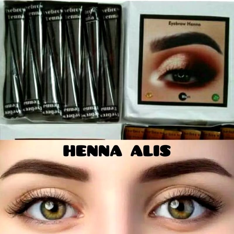 HENNA ALIS Az Zahra - SULAM ALIS / EYEBROW HALAL