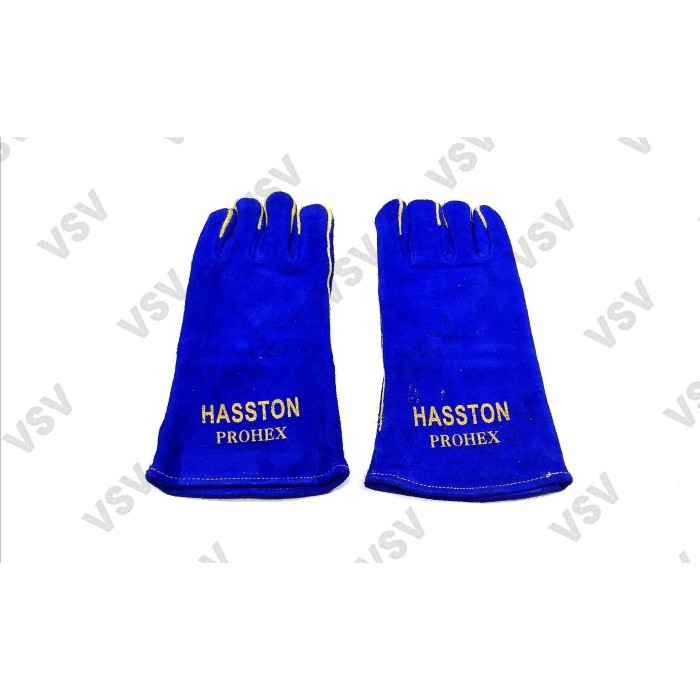 HASSTON Sarung tangan Las kulit 14" Sarung tangan Kerja HASSTON