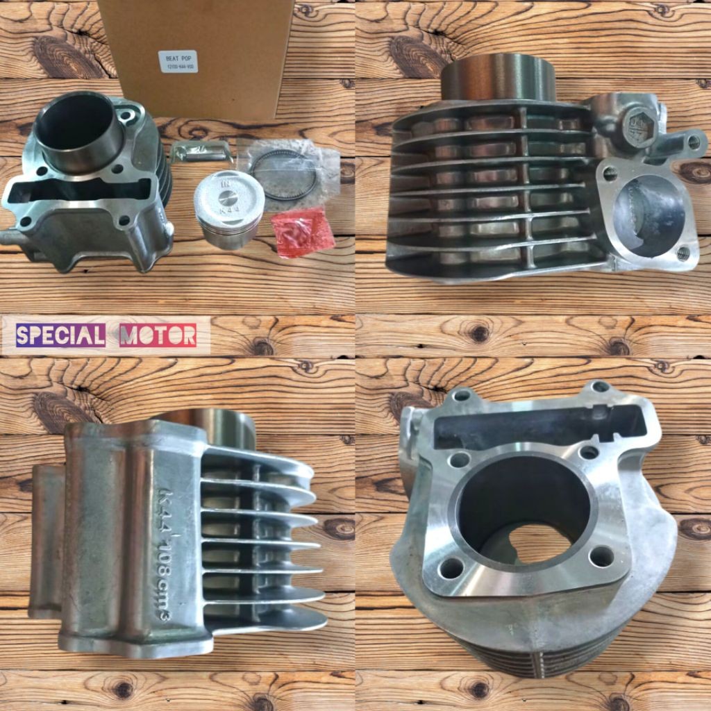 BLOK BORING SEHER SET BORE UP NEW BEAT ESP POP SCOOPY ESP 110 FI INJEKSI BERGARANSI