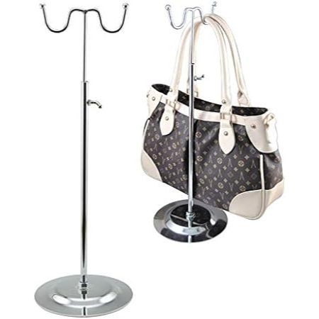 

Gantungan Tas 2Sisi/Display Stand Bag/Standing Tas Etalase