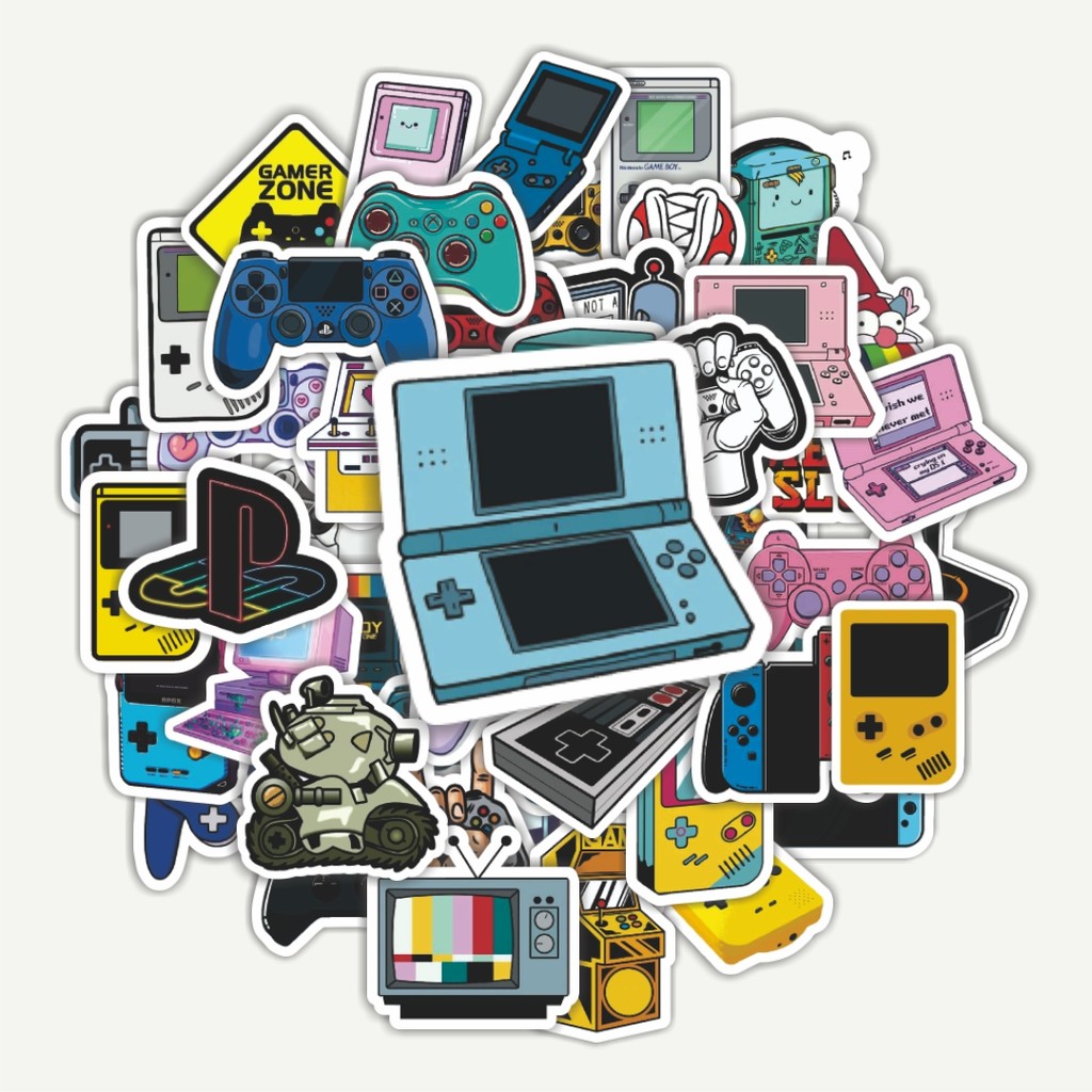 

Sticker Pack Stiker Gamepad v2 | Sticker TUMBLR | Stiker LAPTOP KOPER HELM