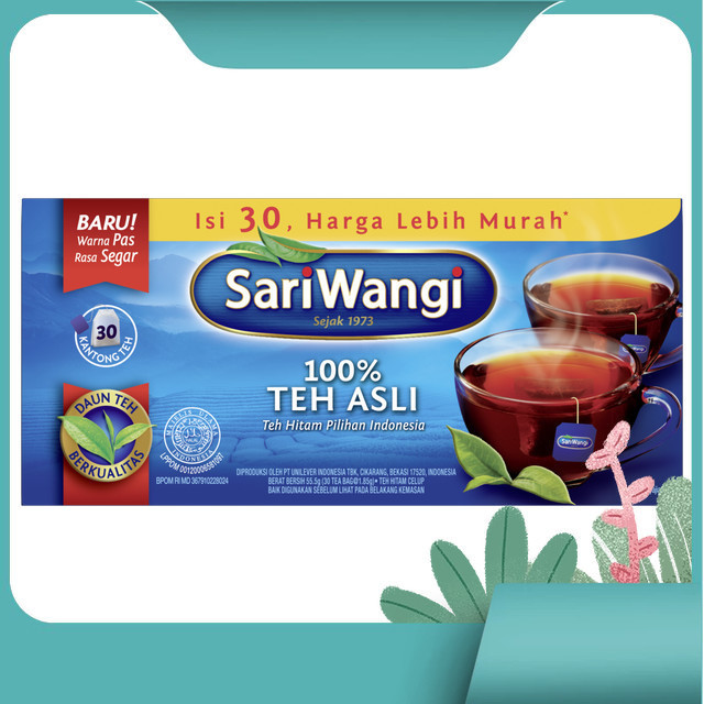 

Sariwangi Teh Asli Celup Isi 30