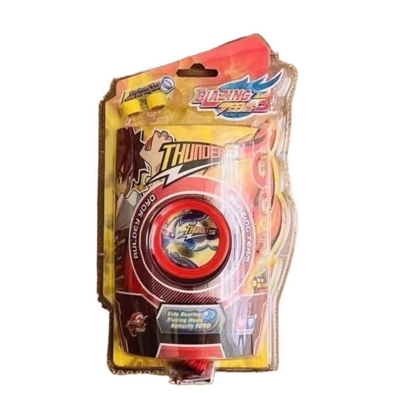 Collectible KK Bearing Auldey Double Diamond Blazing Teens 3 Thunder S Yo-Yo Plastic Ball 675201 Boy