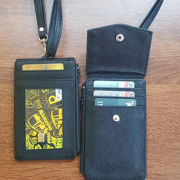 

GANTUNGAN ID CARD KARTU ATM DOMPET IDCARD HOLDER NAME TAG ID CARD SIMPLE AR47 Tali - AR47 HITAM