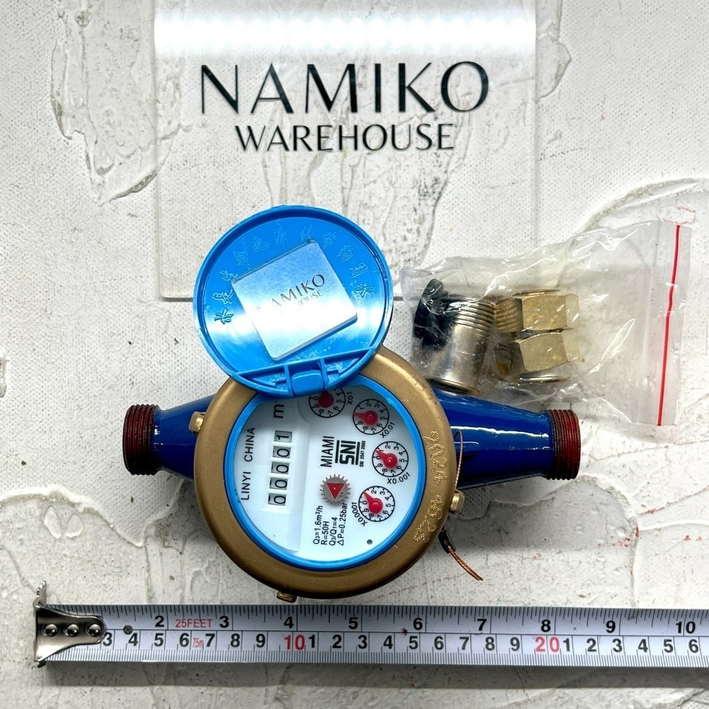 Meteran air besi PDAM 1/2 inch SNI NAMIKO WAREHOUSE
