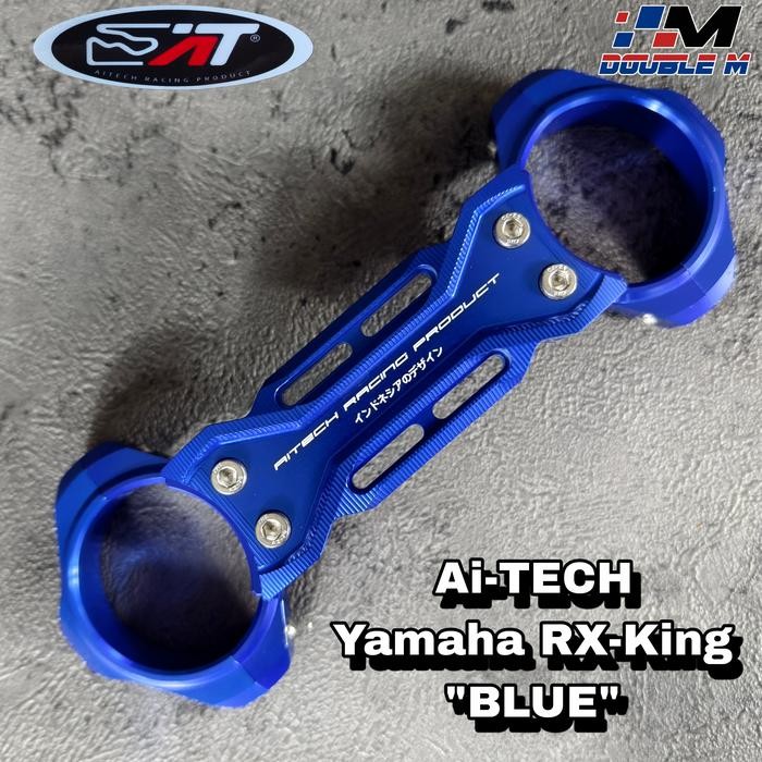 Stabilizer Fork Stabiliser Shock Depan TKPro Yamaha RX King - BLUE AITECH