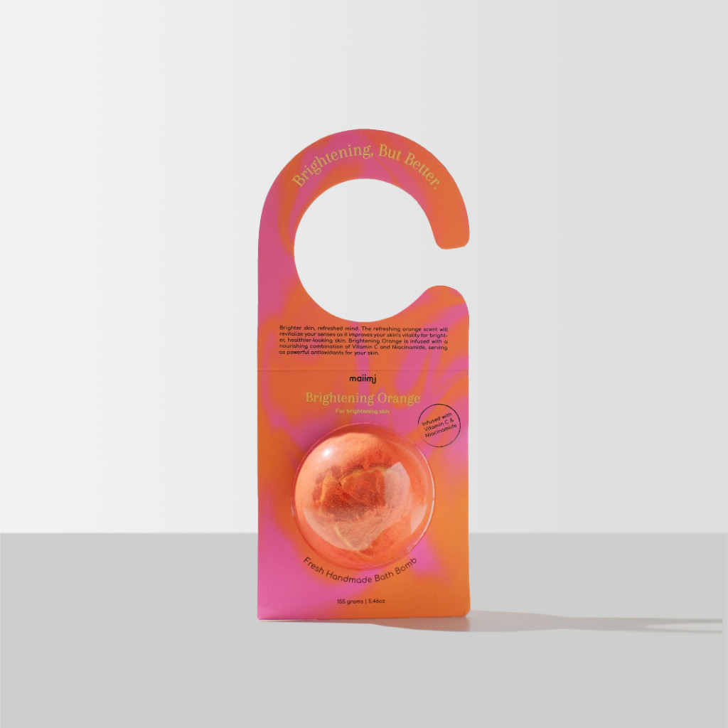 Maiimi - Brightening Orange Bath Bomb | BathBomb