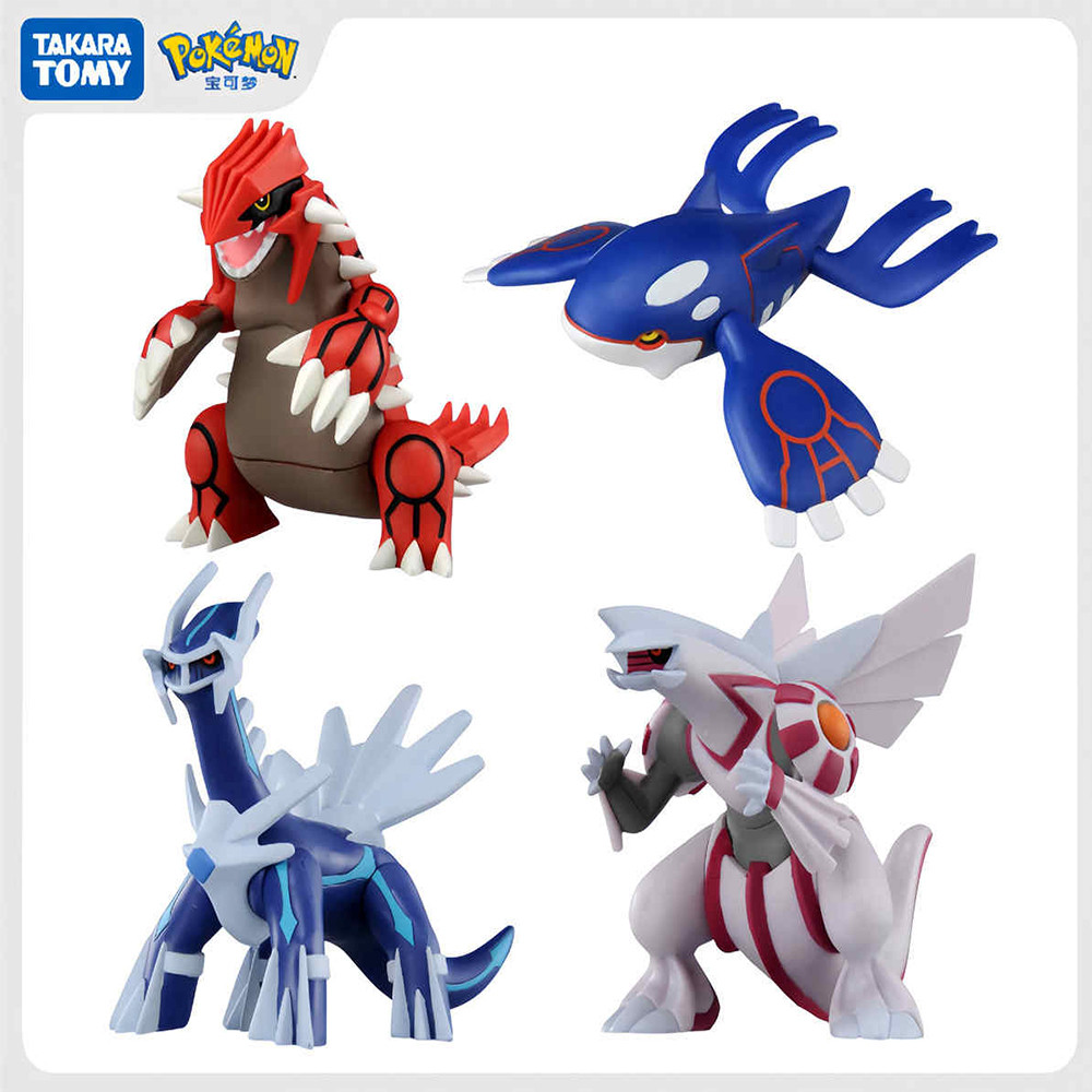 

POKEMON Original Palkia Dialga Groudon Kyogre Necrozma Action Fugure Anime PVC Mini Model Toy for Kids Collect Christmas Gift